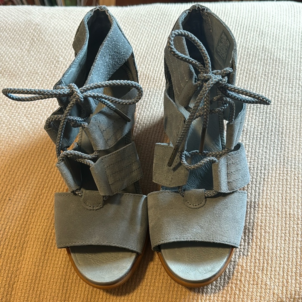 Sorel 8.5 Wedges Blue